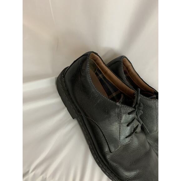 15M Clarks Men\'s Stratton Way 02520 Plus Black Leather Office Oxfords Shoes main image 6